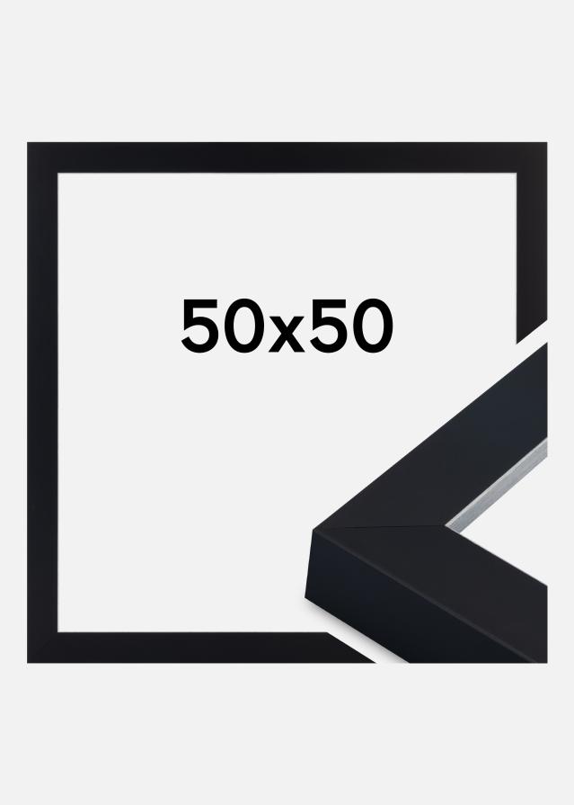 Ramă Sussex Sticlă acrilică Negru/Argintiu 50x50 cm