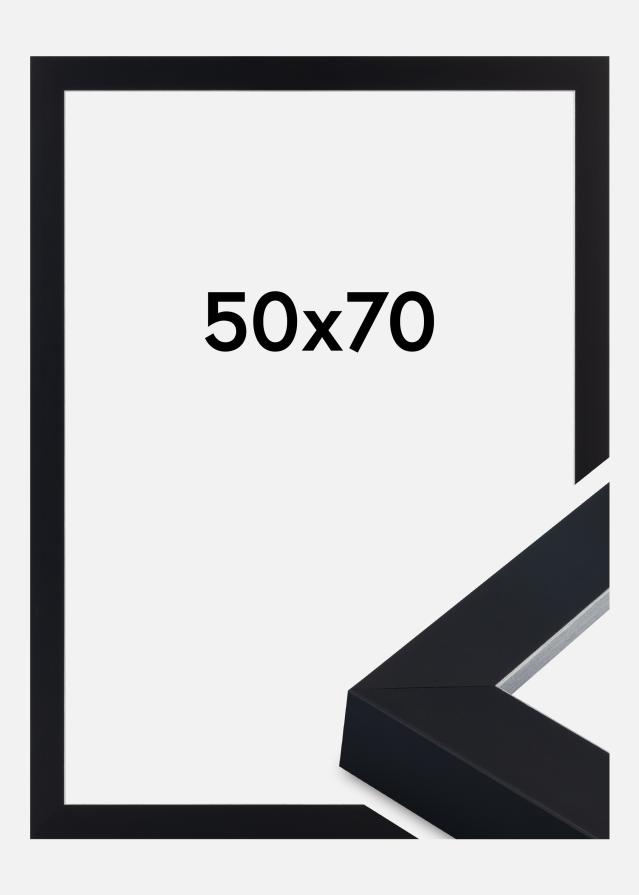Ramă Sussex Sticlă acrilică Negru/Argintiu 50x70 cm