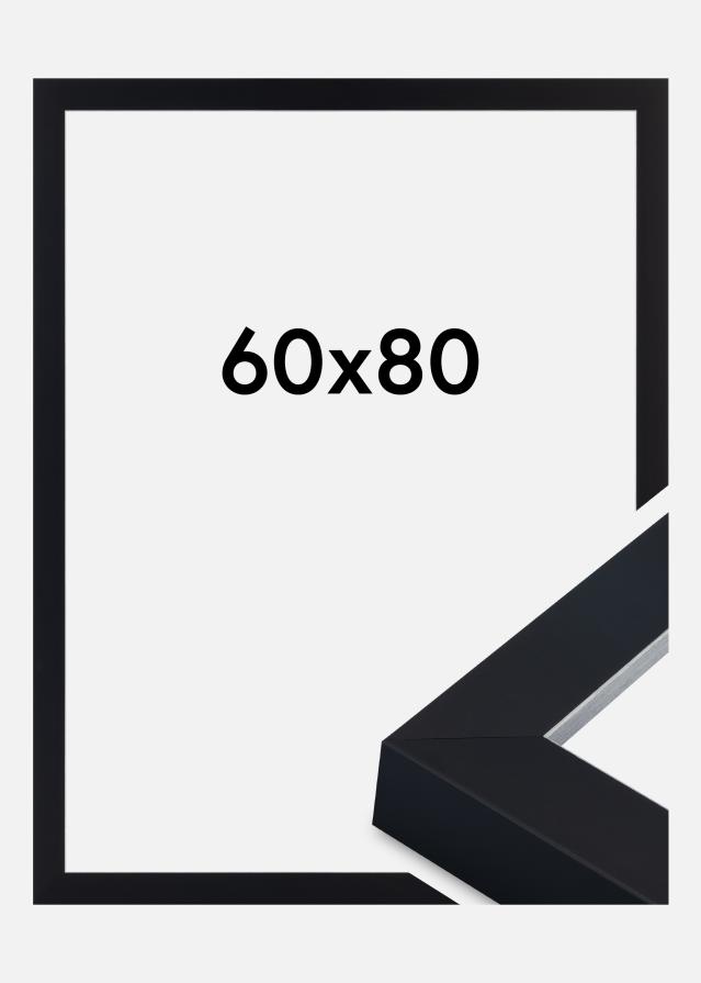 Ramă Sussex Sticlă acrilică Negru/Argintiu 60x80 cm