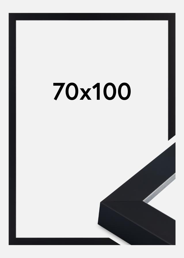 Ramă Sussex Sticlă acrilică Negru/Argintiu 70x100 cm