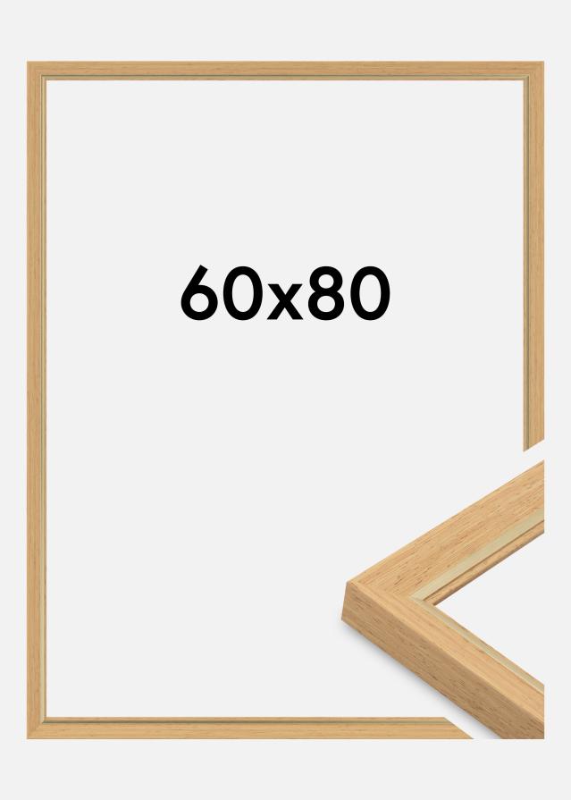 Ramă Apex Sticlă acrilică Fag 60x80 cm