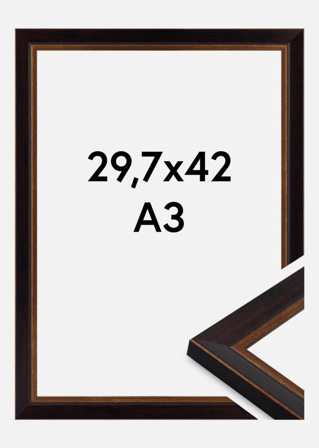 Ramă Artur Sticlă acrilică Negru 29.7x42 cm (A3)
