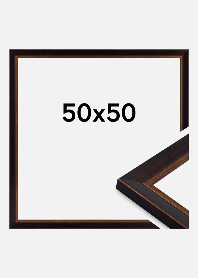Ramă Artur Sticlă acrilică Negru 50x50 cm