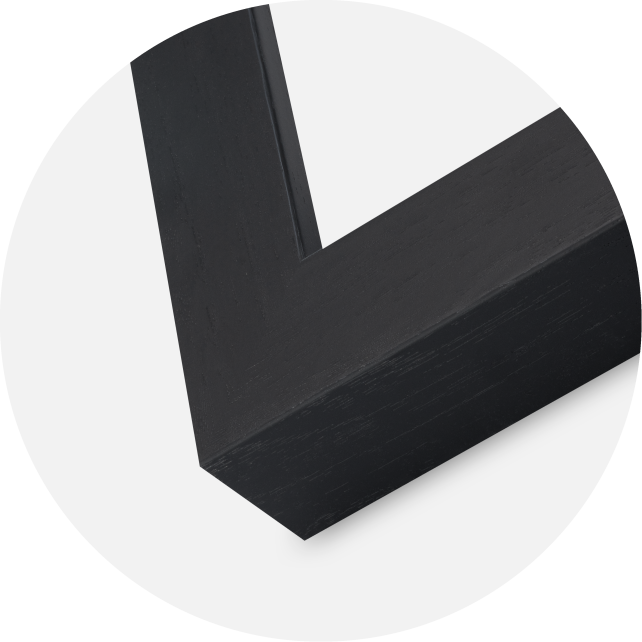 Ramă Wells Sticlă acrilică Negru 21x29,7 cm (A4)