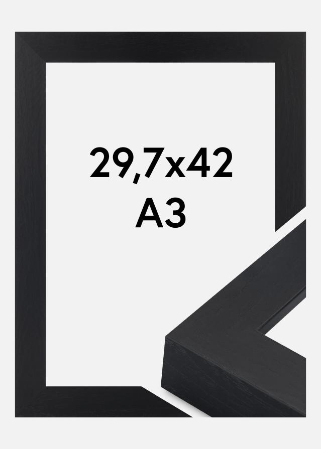 Ramă Wells Sticlă acrilică Negru 29.7x42 cm (A3)