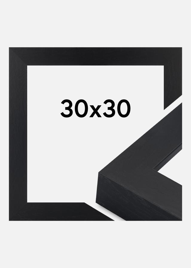 Ramă Wells Sticlă acrilică Negru 30x30 cm