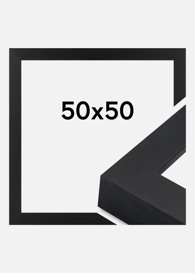 Ramă Wells Sticlă acrilică Negru 50x50 cm