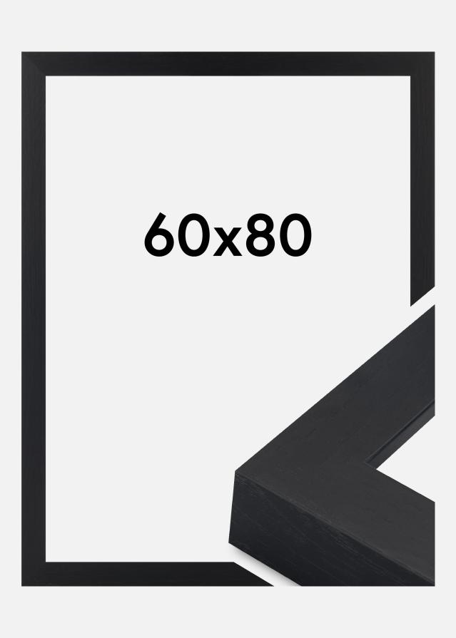 Ramă Wells Sticlă acrilică Negru 60x80 cm
