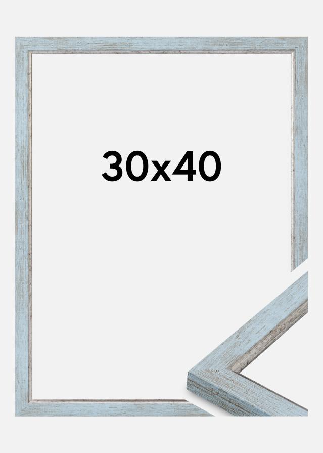 Ramă Whitby Sticlă acrilică Albastru 30x40 cm