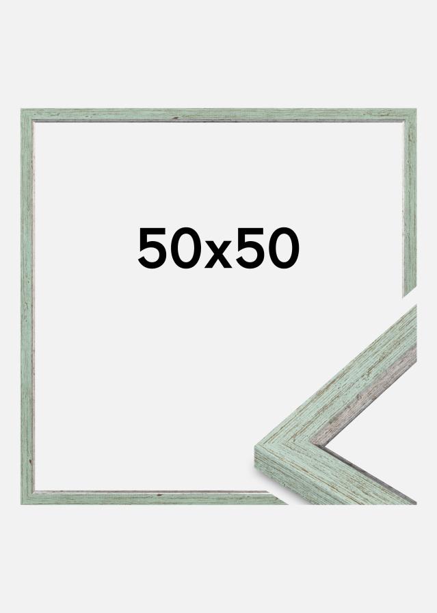 Ramă Whitby Sticlă acrilică Verde 50x50 cm