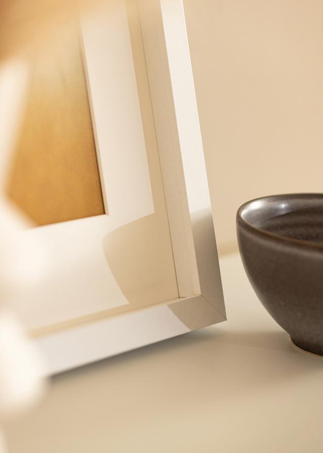 BGA Cadru cutie Alb 70x100 cm - Paspartuuri Alb 62x93 cm