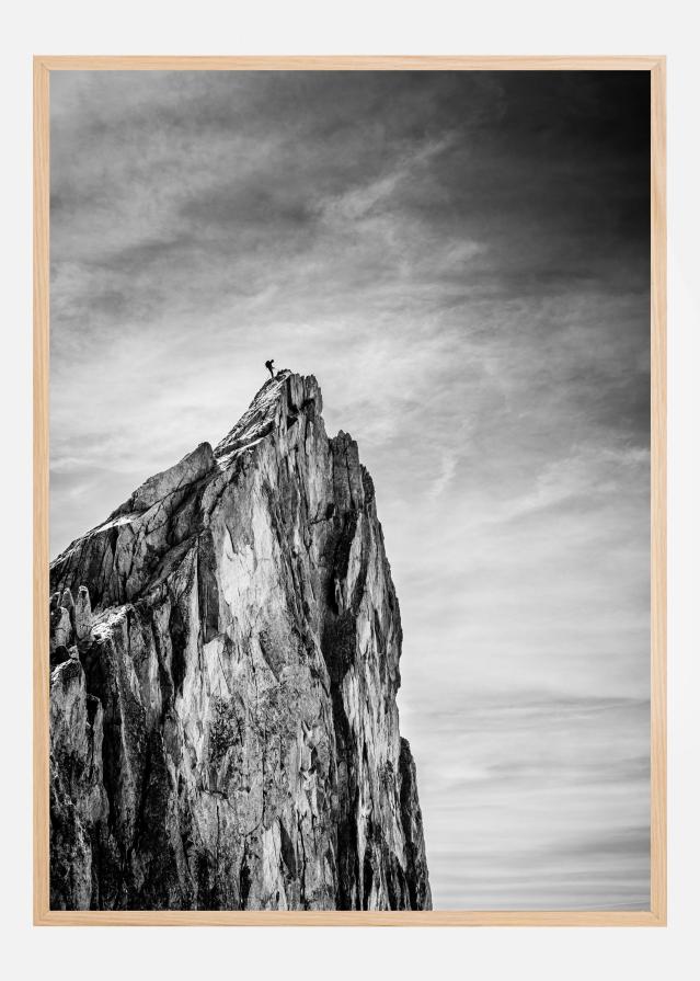 Balancing between Earth and Sky Poster