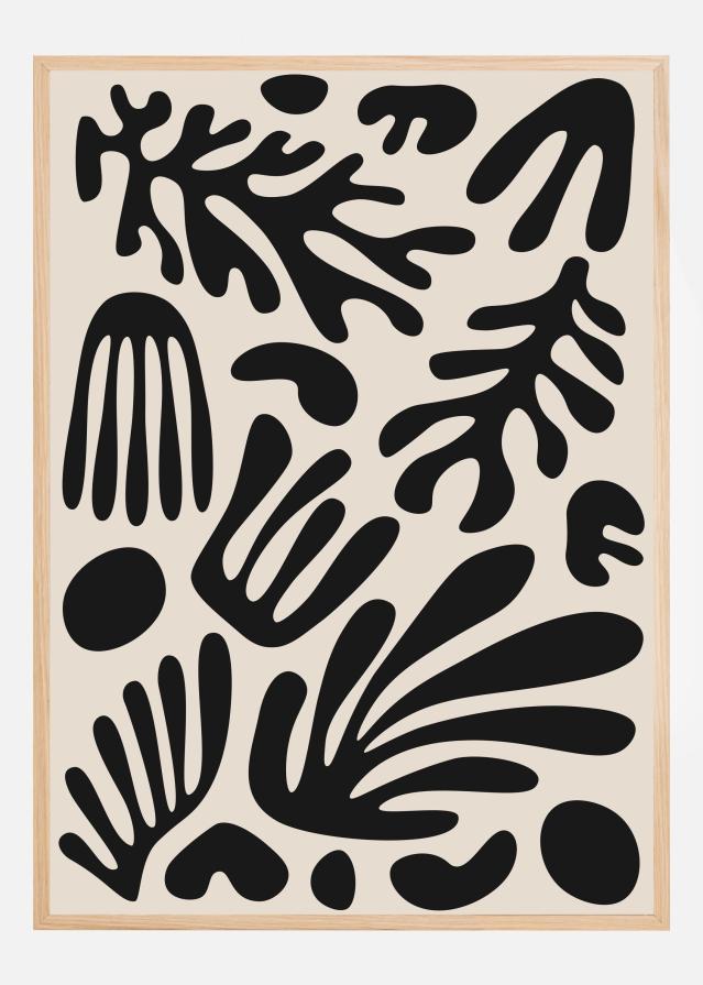 Henri Matisse Black Algae Collection III Poster