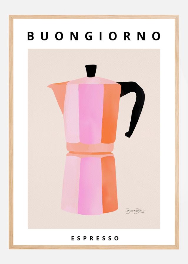 Buongiorno Espresso Poster