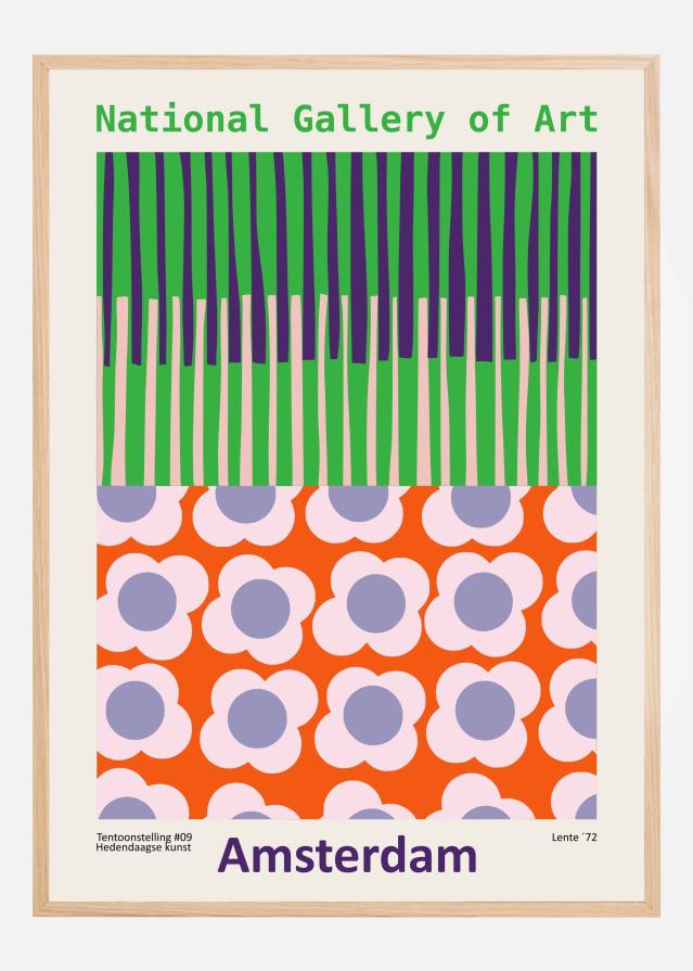 National Gallery of Art Amsterdam Poster