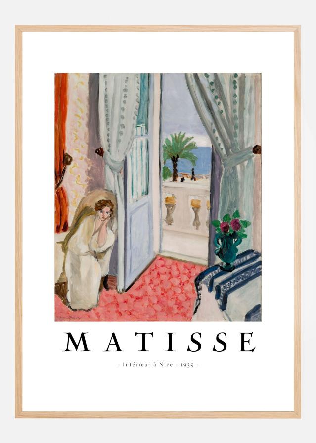 IntAcrieur An Nice - Henri Matisse Poster