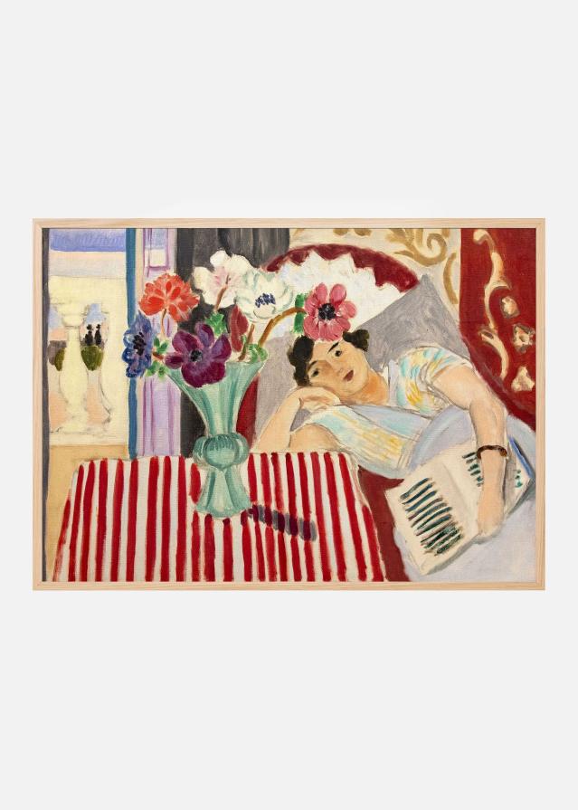 Femme Et AnAcmones - Henri Matisse Poster