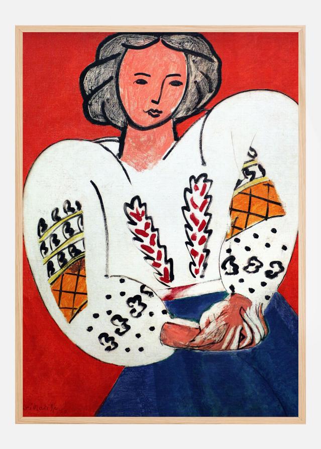La Camicetta Romena 1940 - Henri Matisse Poster