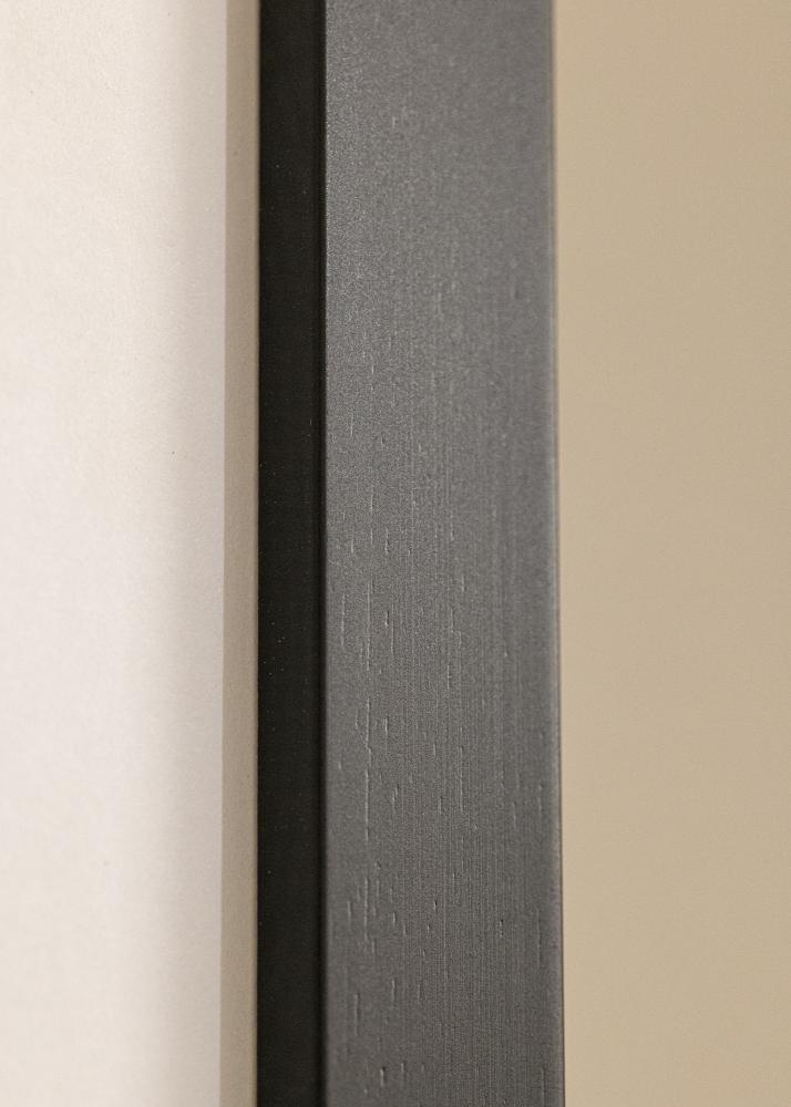 Ramă Lemn Negru 55x80 cm - Paspartuuri Alb 44x68 cm