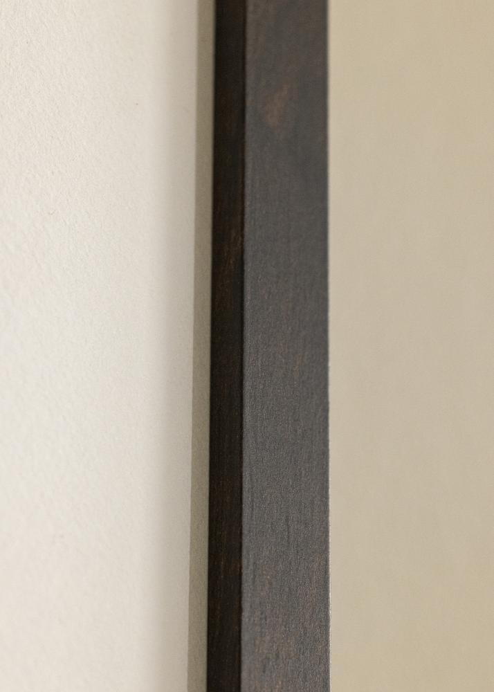 Ramă Trendy Nuc 40x55 cm - Paspartuuri Alb 29x44 cm