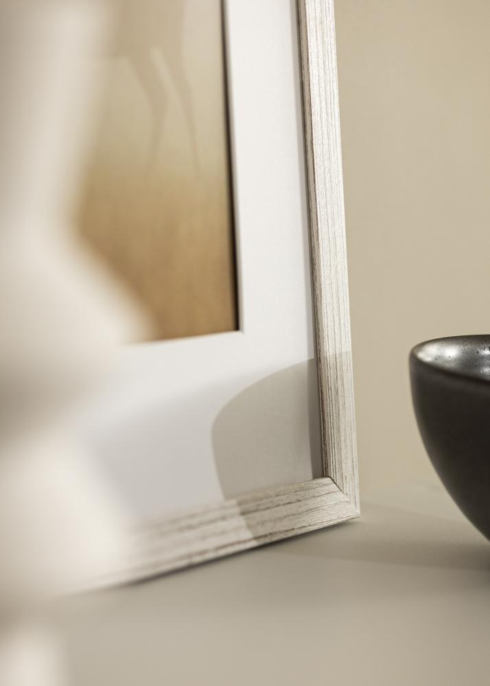 Ramă Stilren Vintage Alb 30x40 cm - Paspartuuri Alb 21x29,7 cm