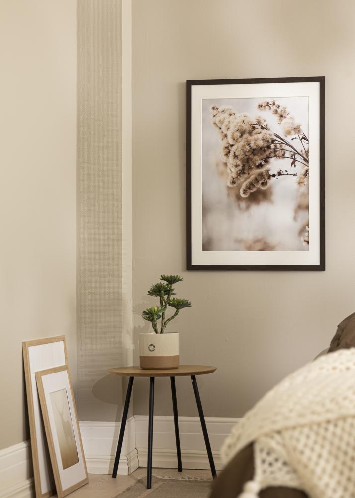 Ramă Stilren Wenge 50x70 cm - Paspartuuri Alb 40x60 cm