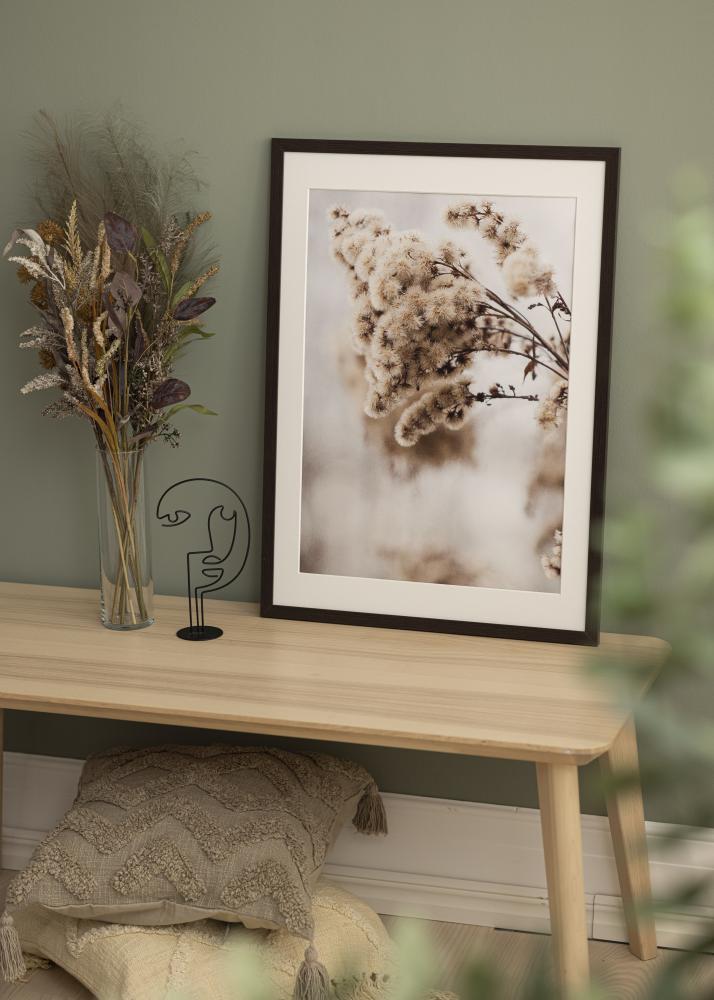 Ramă Stilren Wenge 50x70 cm - Paspartuuri Alb 40x60 cm