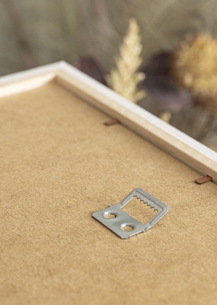 Ramă Stilren Alb Stejar 70x100 cm - Paspartuuri alb 61x91,5 cm