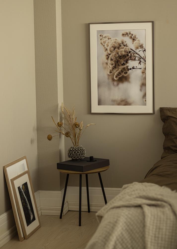 Ramă New Lifestyle Oţel 10x18 cm - Paspartuuri Alb 8x10 cm