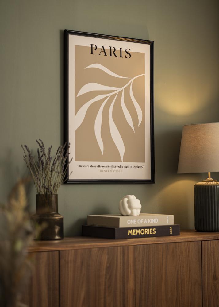 Ramă Gala Negru 13x18 cm - Paspartuuri Alb B7 88x125 mm