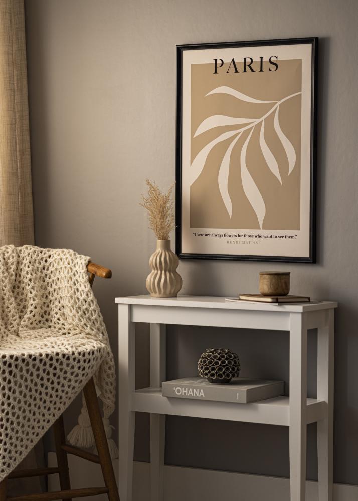 Ramă Gala Negru 13x18 cm - Paspartuuri Alb B7 88x125 mm