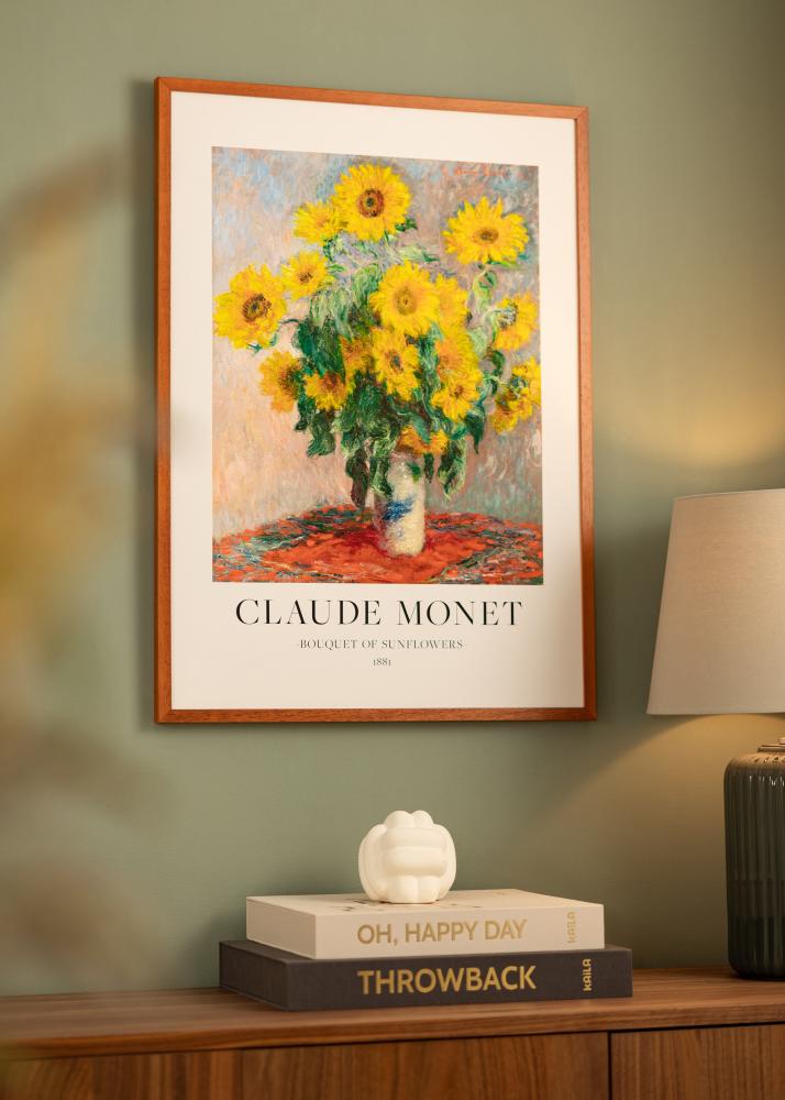 Ramă Ares Cireașă 50x70 cm - Paspartuuri Alb 16x23 inches