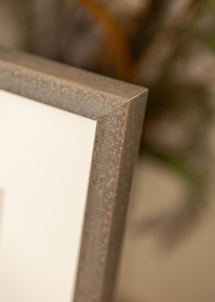 Ramă Ares Gri 50x65 cm - Paspartuuri Alb 40x54 cm