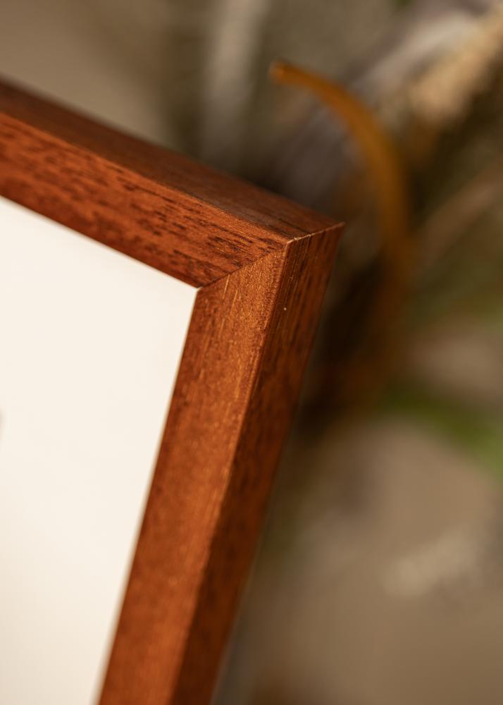 Ramă Hermes Cireașă 42x59,4 cm - Paspartuuri Alb 25x38 cm