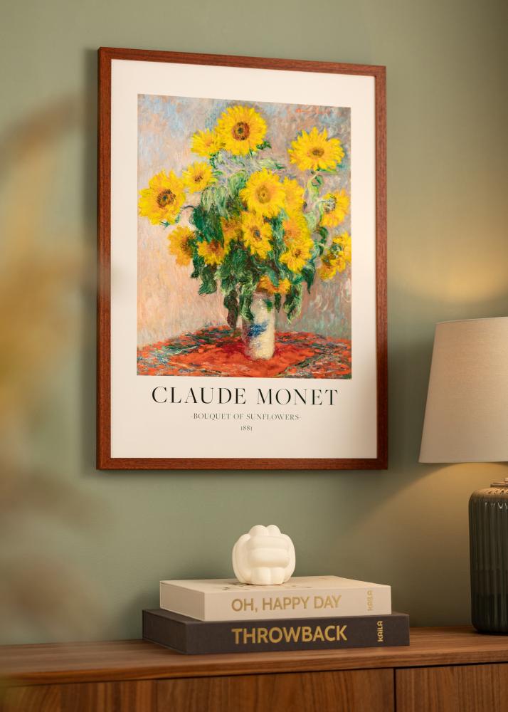 Ramă Hermes Cireașă 42x59,4 cm - Paspartuuri Alb 25x38 cm