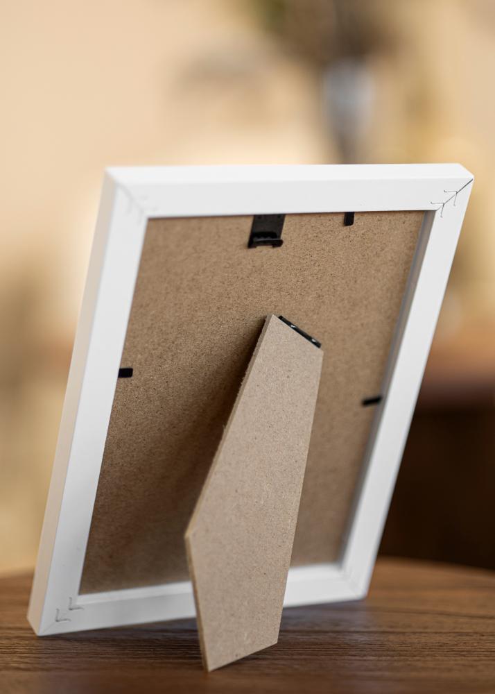 Ramă BGA Classic Alb 20x30 cm - Paspartuuri Alb 9x11 cm