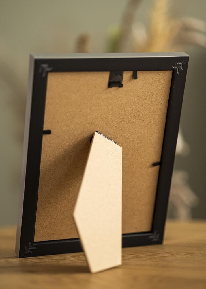 Ramă Gala Argint 13x18 cm - Paspartuuri Alb B7 88x125 mm