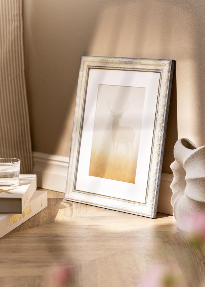 Ramă Fabriano Acril Sticlă Albă 50x70 cm