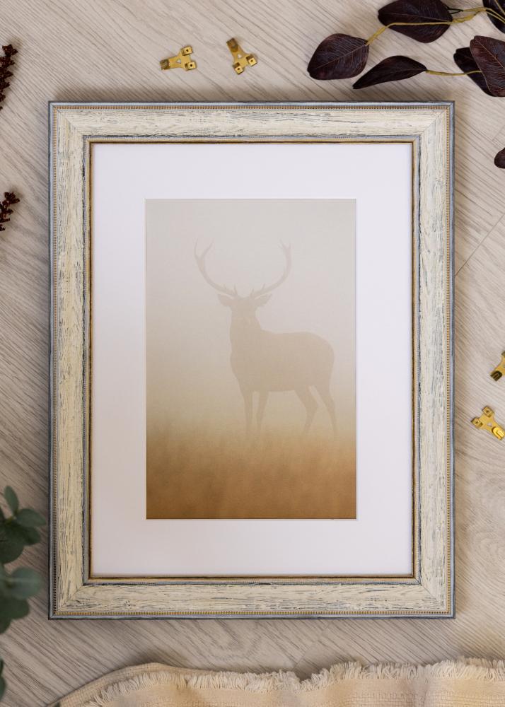 Ramă Fabriano Acril Sticlă Albă 50x70 cm