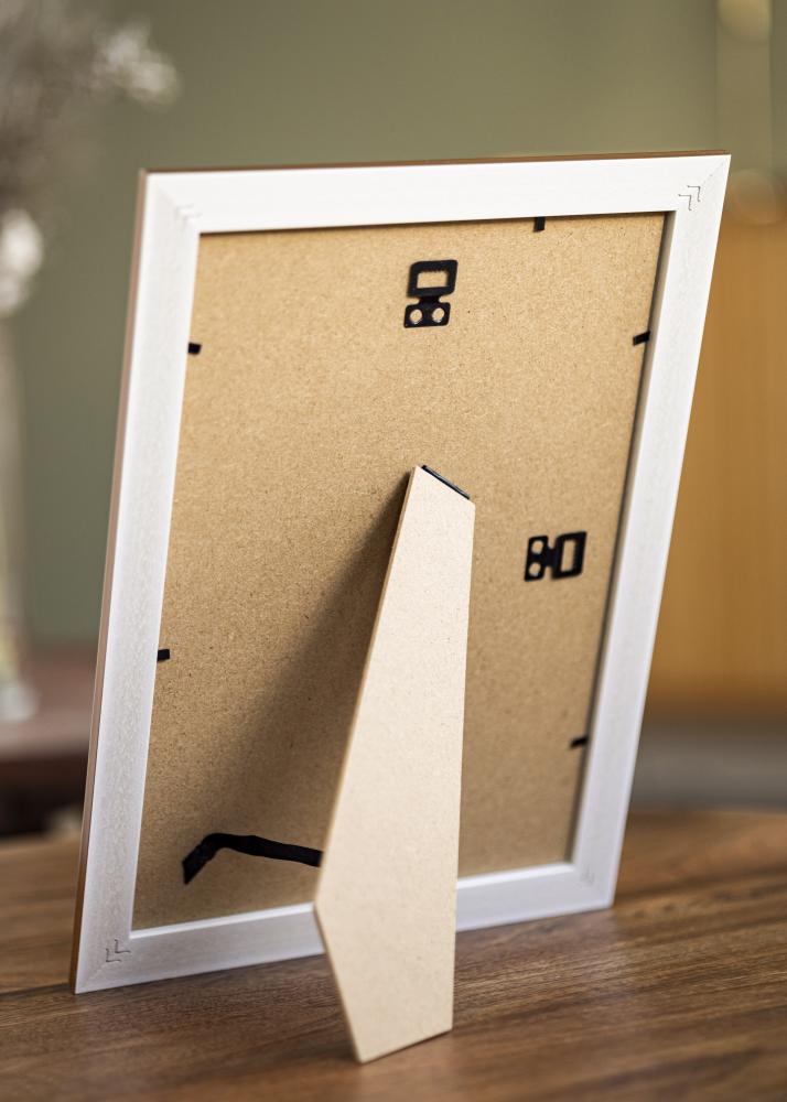 Ramă Swirl Aur 20x30 cm - Paspartuuri Alb 15x21 cm