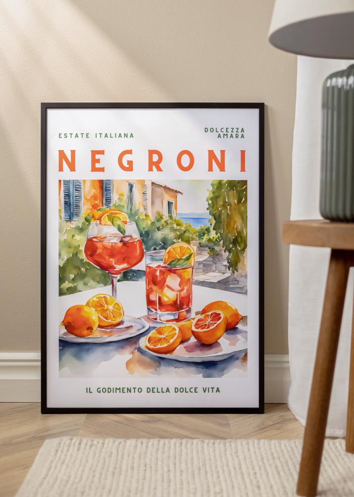 Ramă Edsbyn Sticlă acrilică Negru 10x21 cm