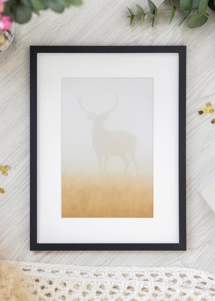 Ramă Trendy Sticlă acrilică Negru 21x29,7 cm (A4)