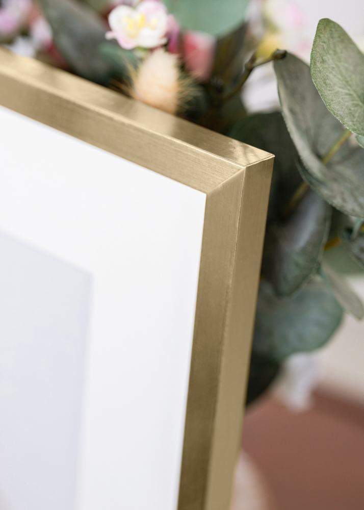 Ramă Trendy Sticlă acrilică Auriu 21x29,7 cm (A4)