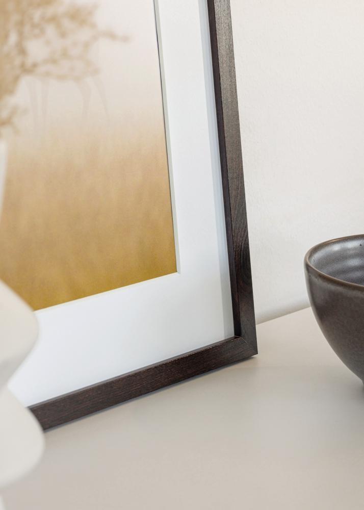 Ramă Trendy Sticlă acrilică Nuc 50x50 cm