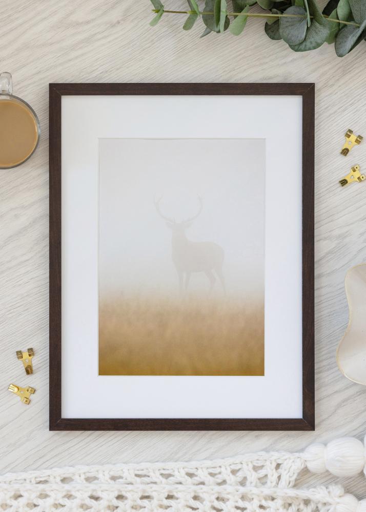 Ramă Trendy Sticlă acrilică Nuc 50x50 cm