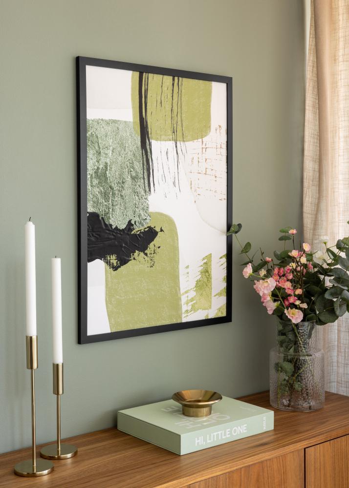 Ramă BGA Classic Sticlă acrilică Negru 50x75 cm