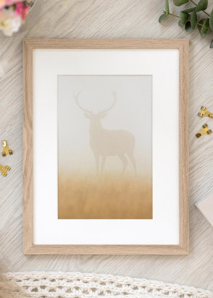 Ramă BGA Classic Sticlă acrilică Stejar 50x75 cm