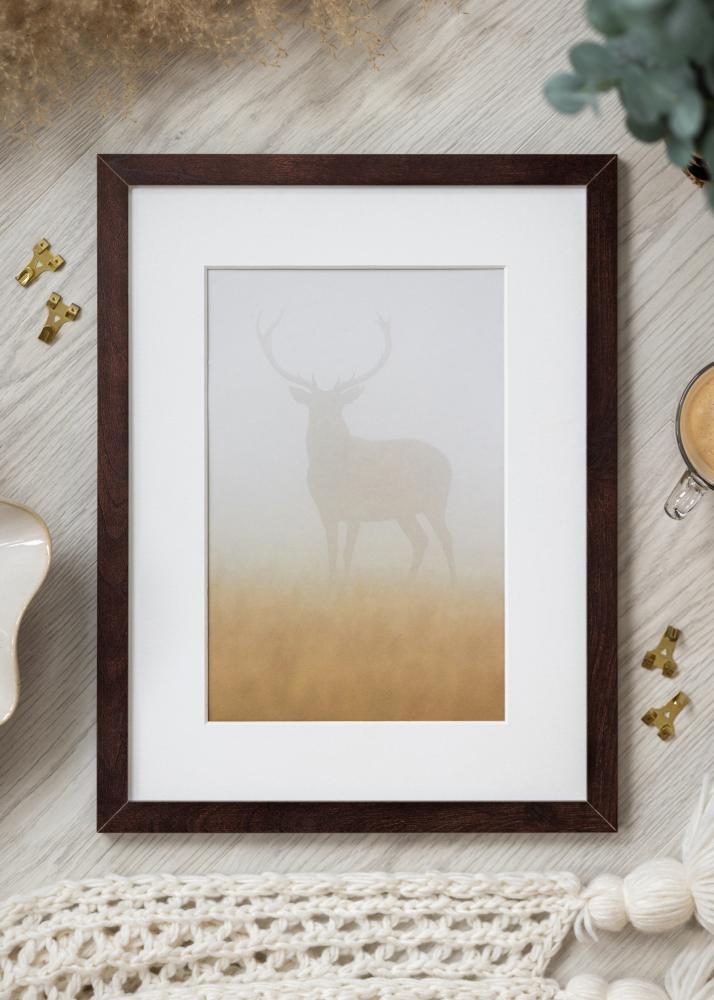 Ramă BGA Classic Sticlă acrilică Nuc 20x20 cm