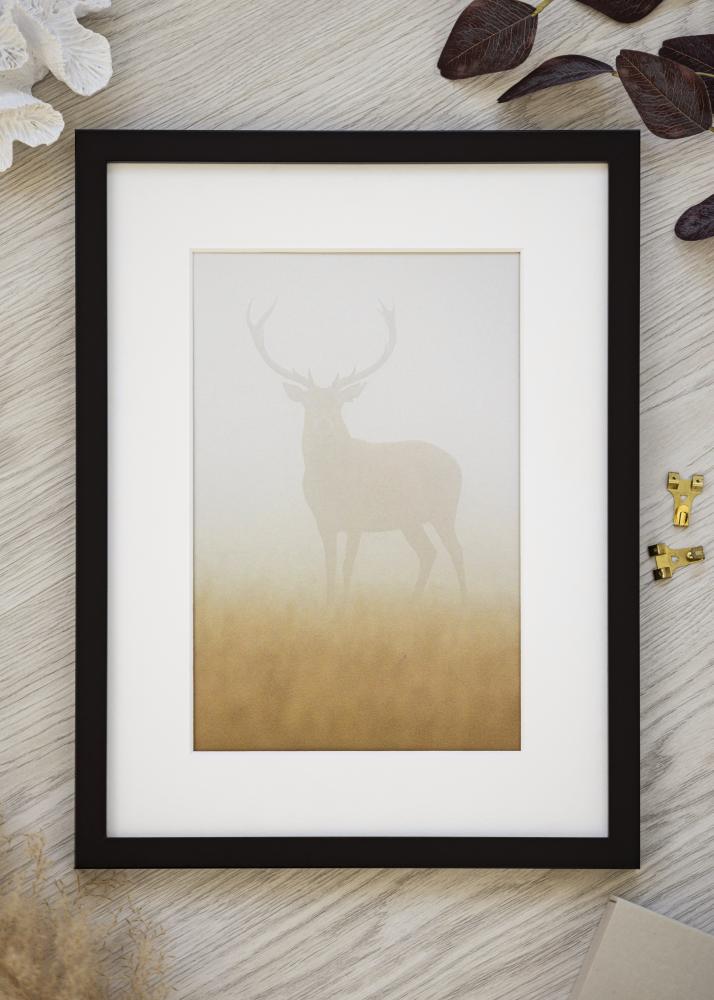 Ramă neagră lată 21 x 30 cm