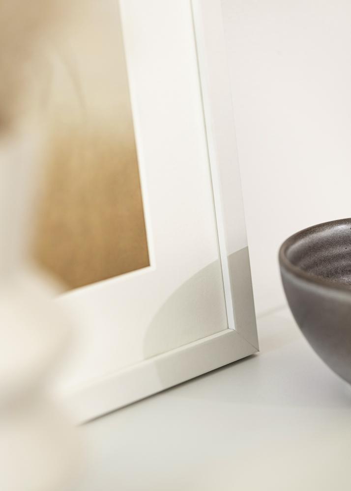 Ramă albă lată 70 x 100 cm